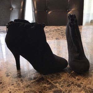 Black ankle boots